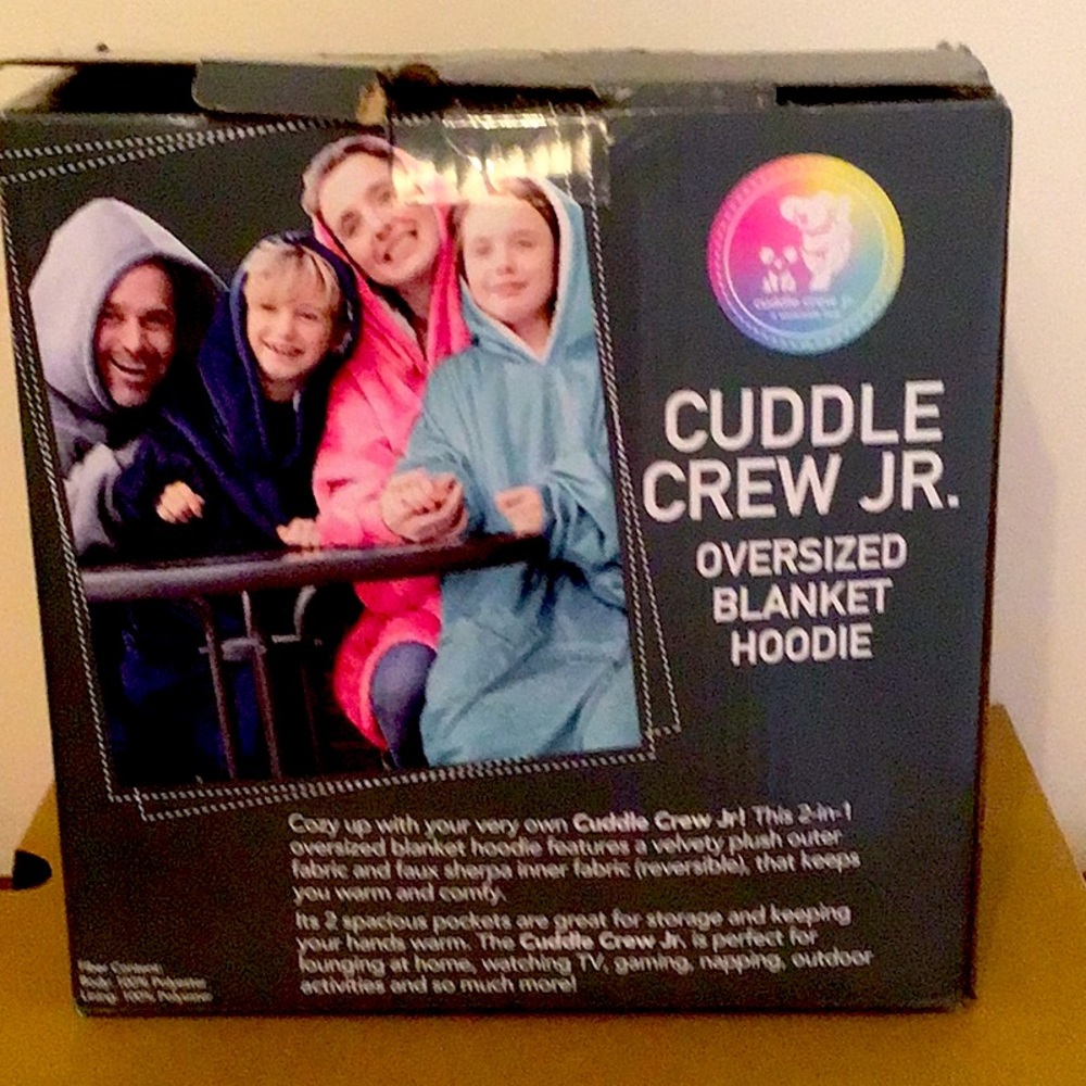 Cuddle Crew Jr oversized blanket hoodie. Camouflage